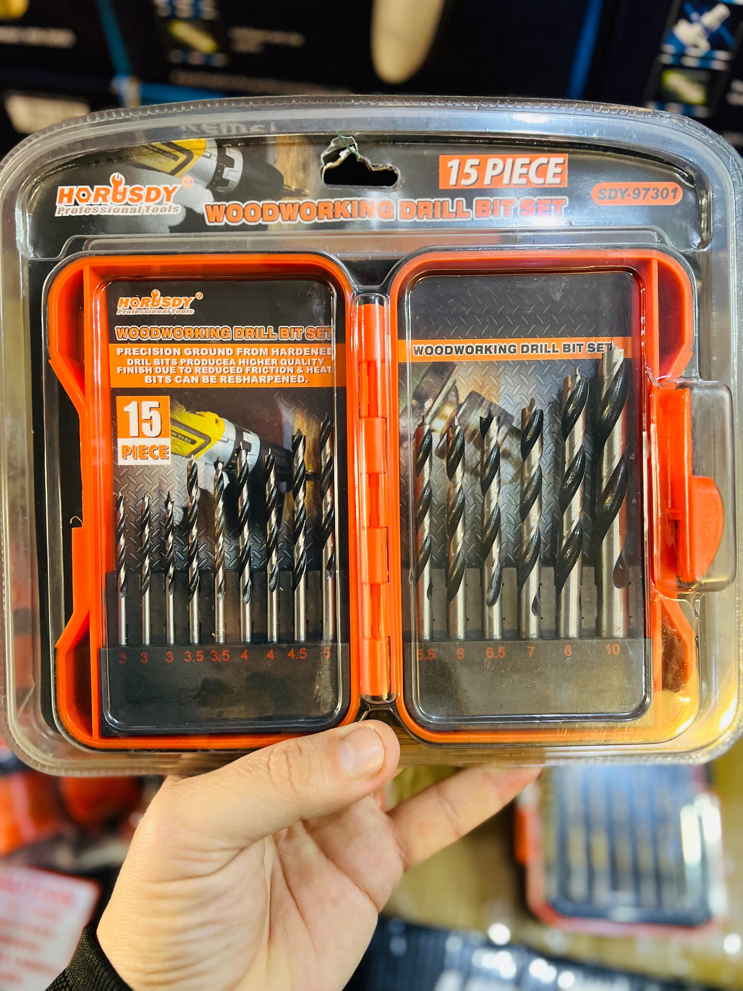 Lot imported commercial wood use drill bits