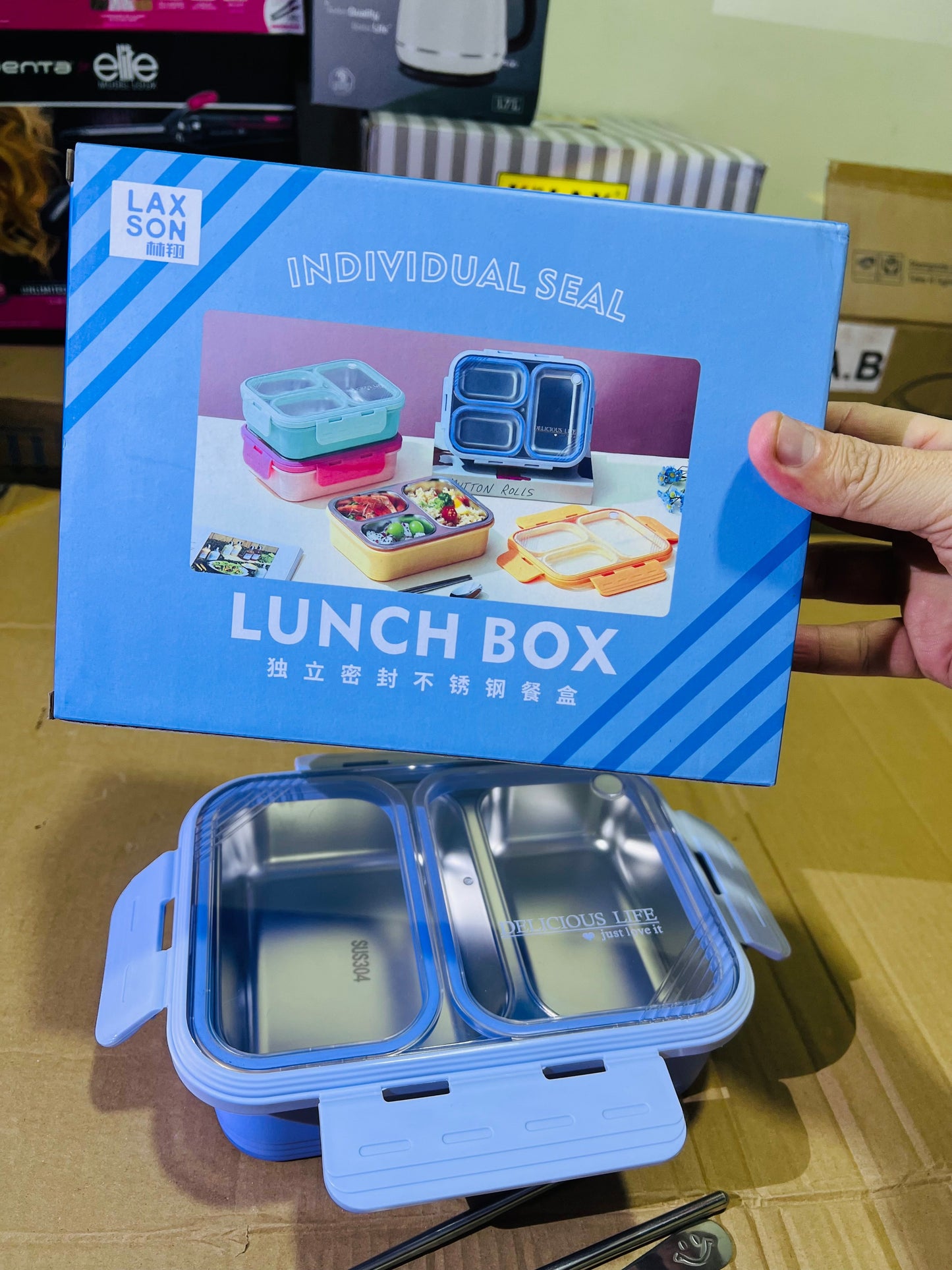 Lot imported lunch box