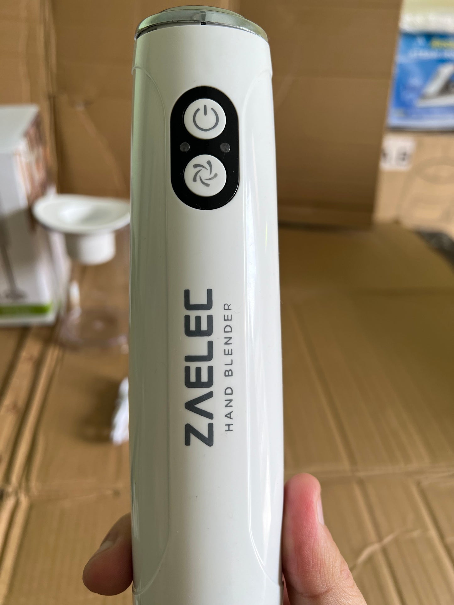 Lot imported zaelec rechargeable hand blender