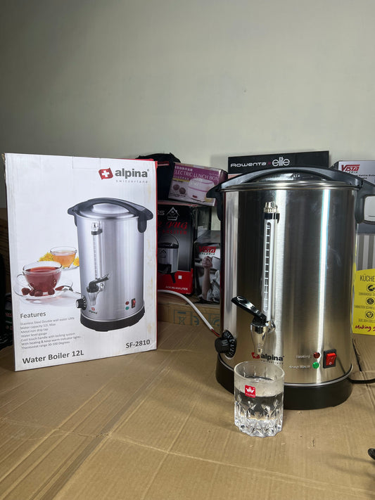 Swiss Lot Imported Alpina 12L Water Boiler