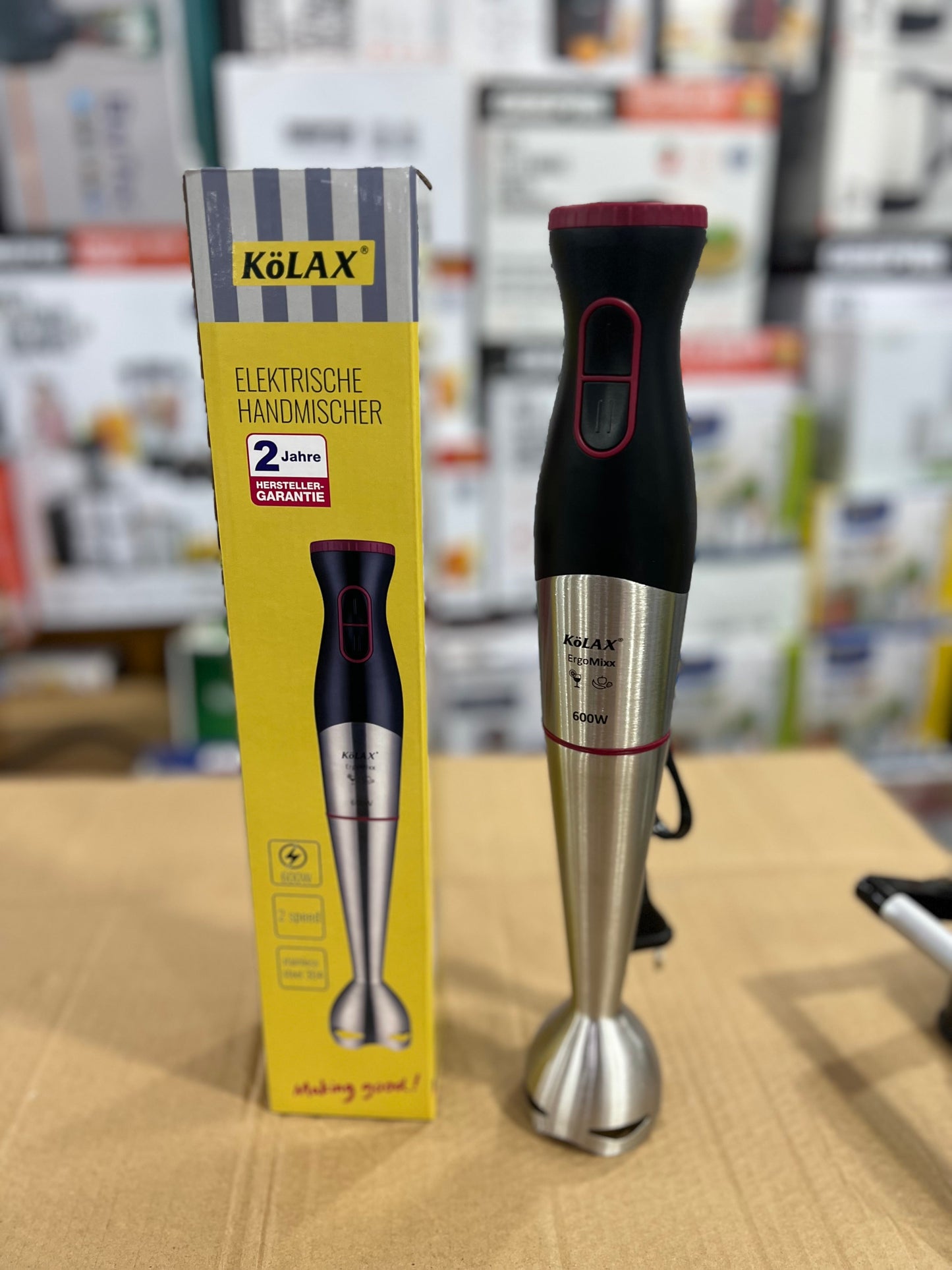 Original Germany kolax stainless steel hand blender