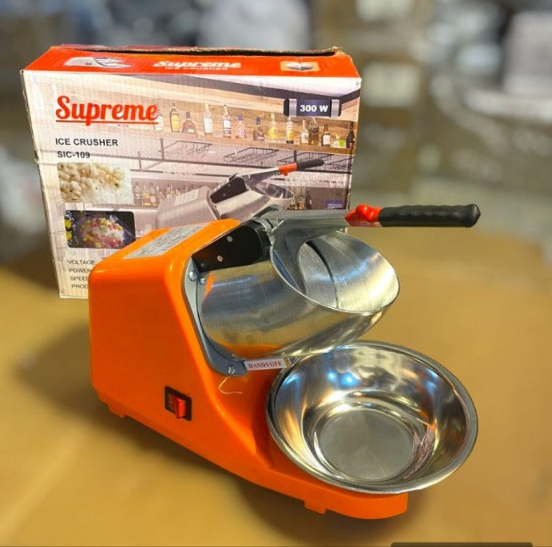 Lot imported electric ice crusher machine