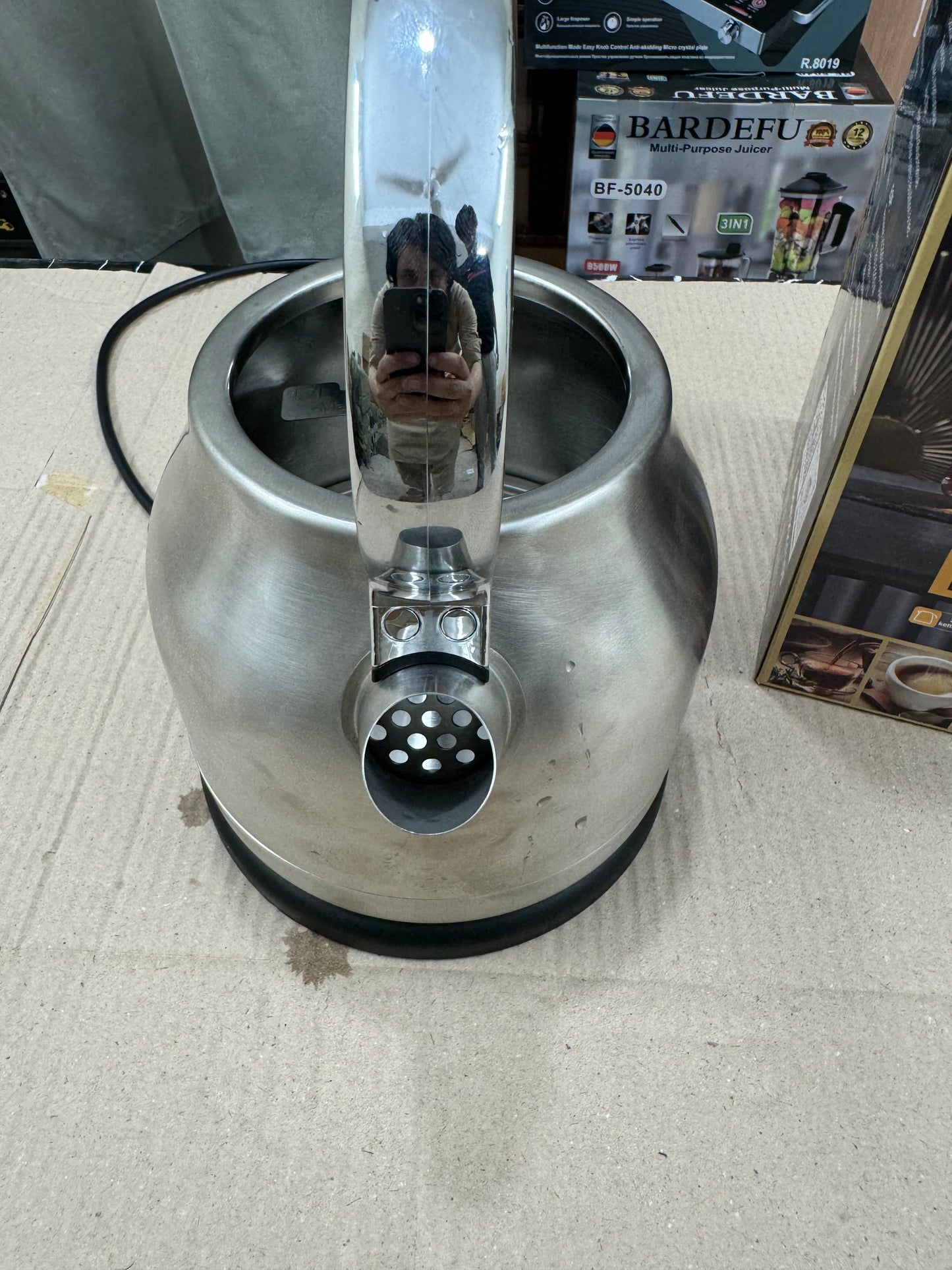 France lot DSP stainless steel kettle