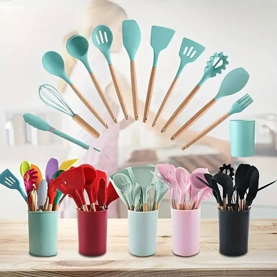 Lot imported 12 pieces spatula set