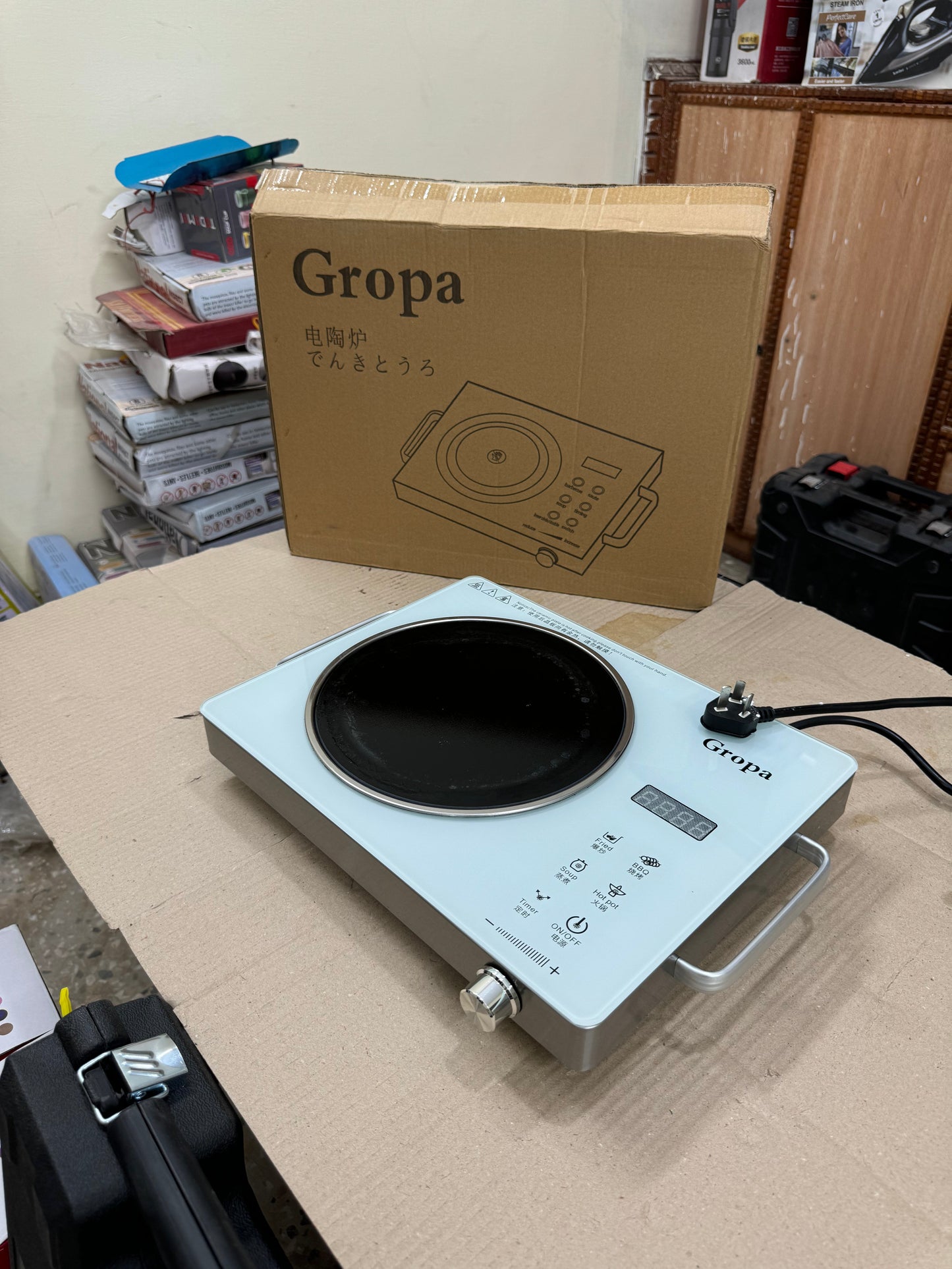 Japan lot gropa universal hot plate 3500 watt / 2200watt