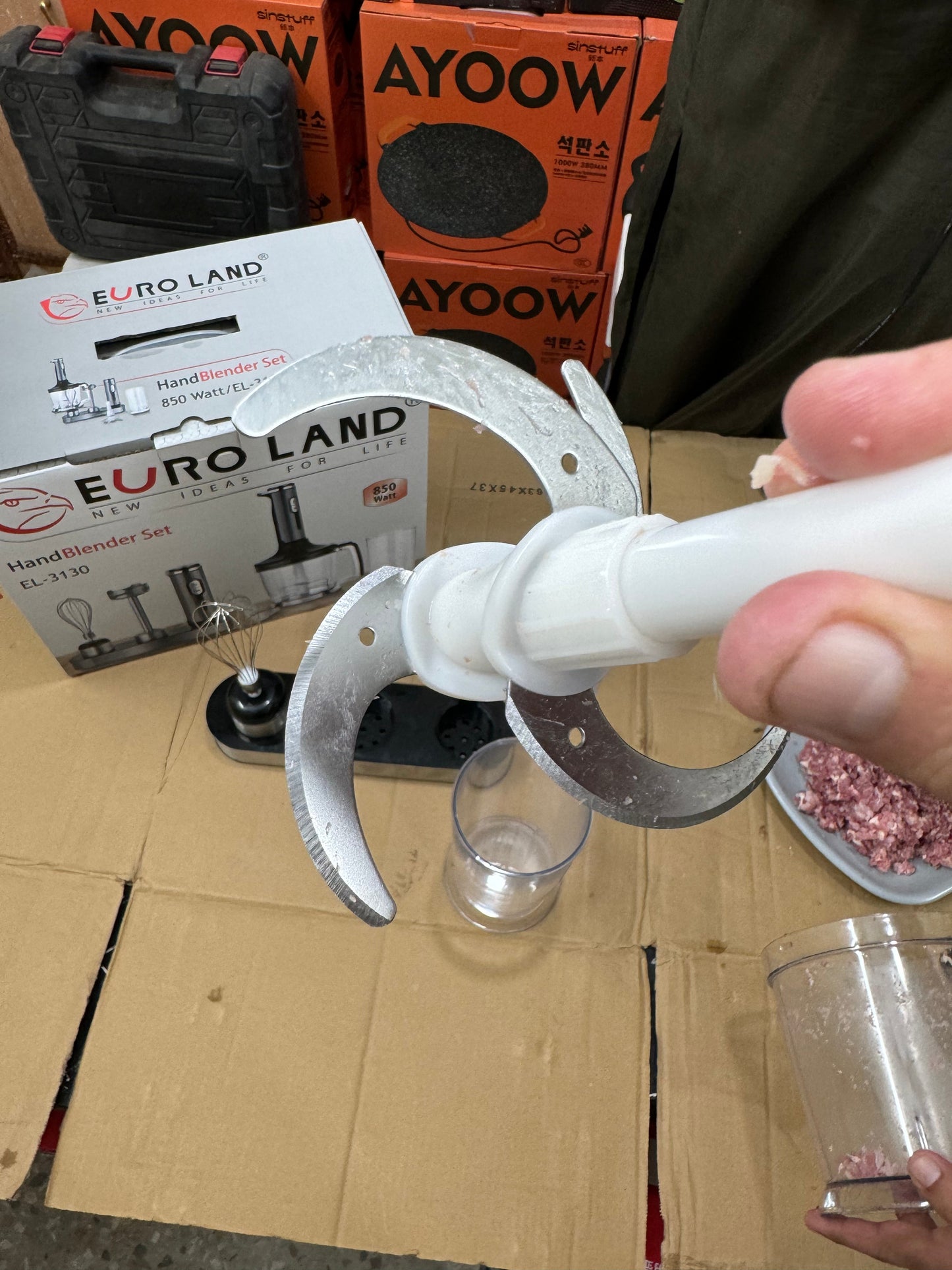 German EURO LAND HAND blender set