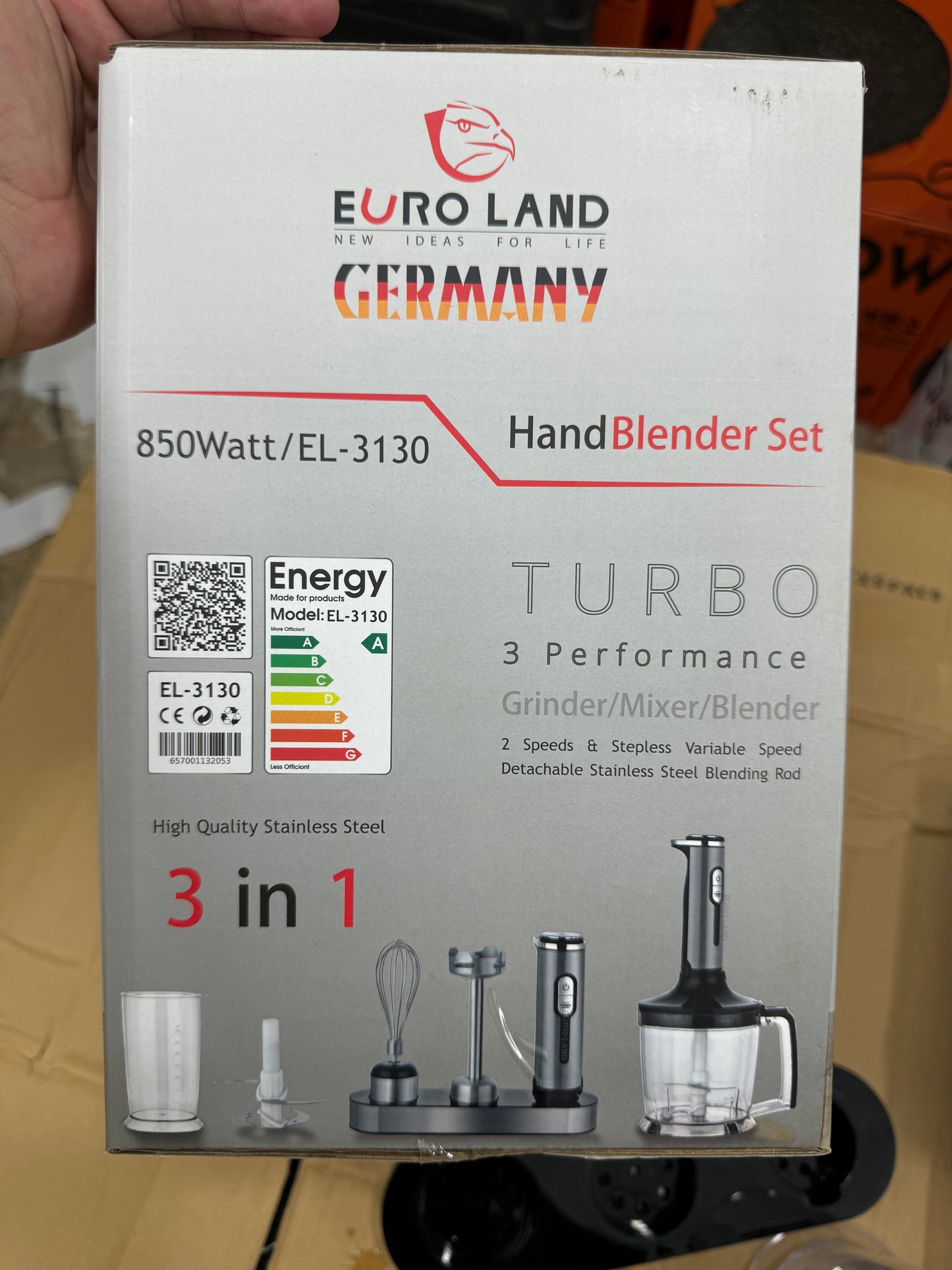 German EURO LAND HAND blender set