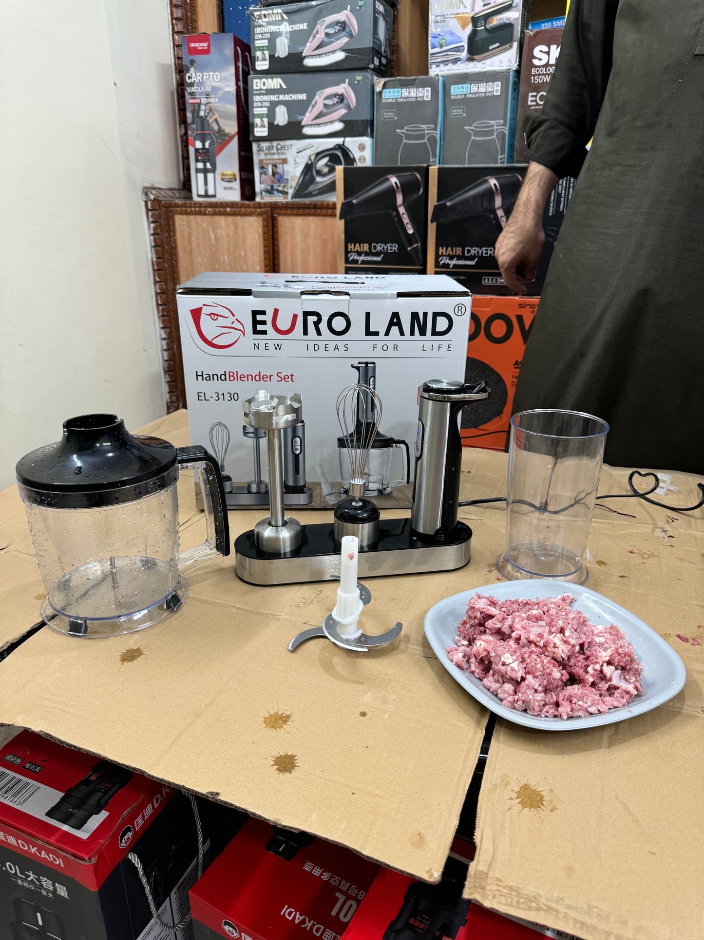 German EURO LAND HAND blender set