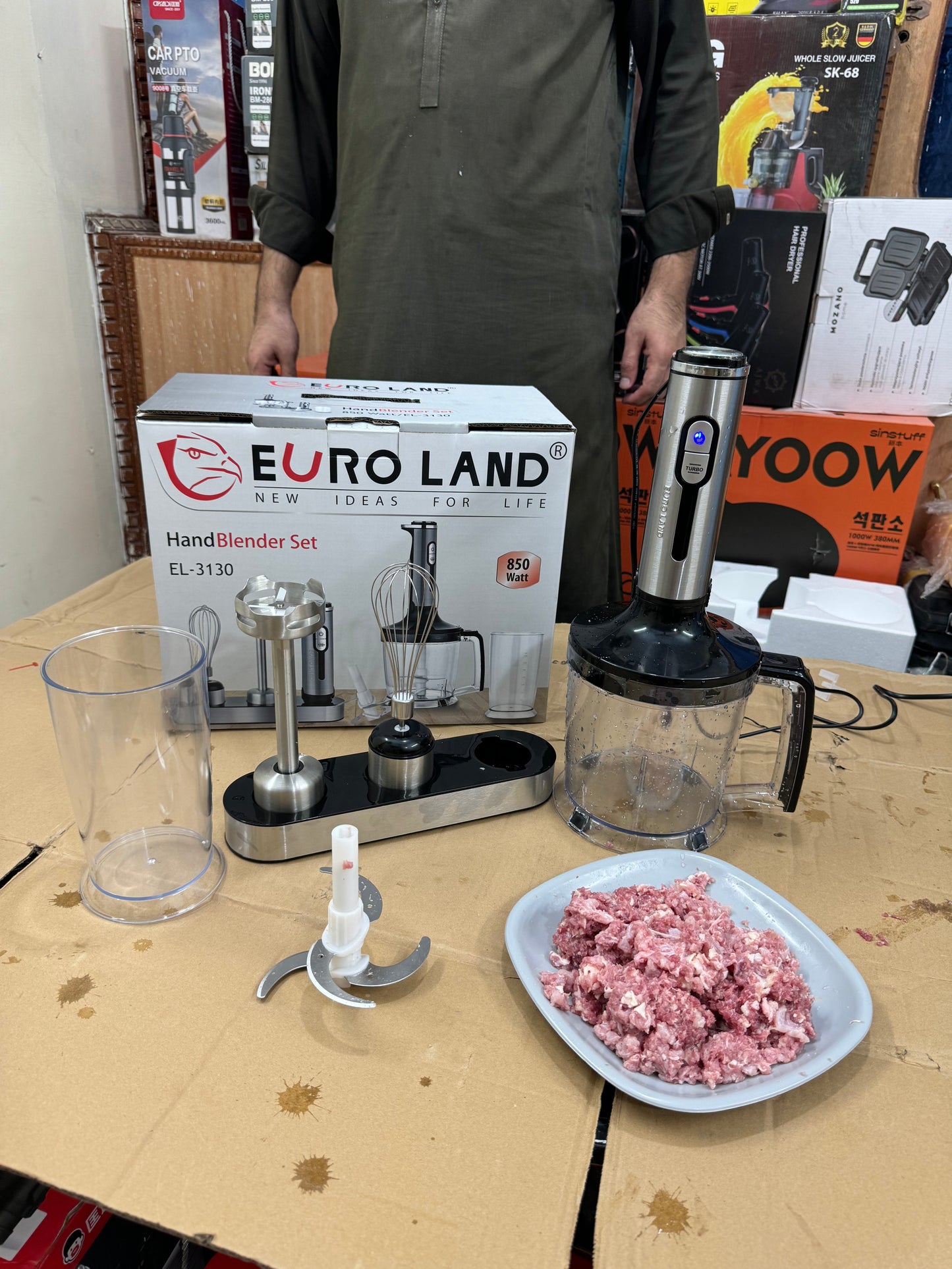 German EURO LAND HAND blender set