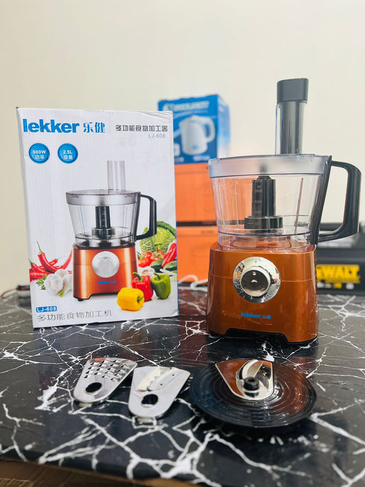 Lekker professional 2.5 litter multifunction chopper