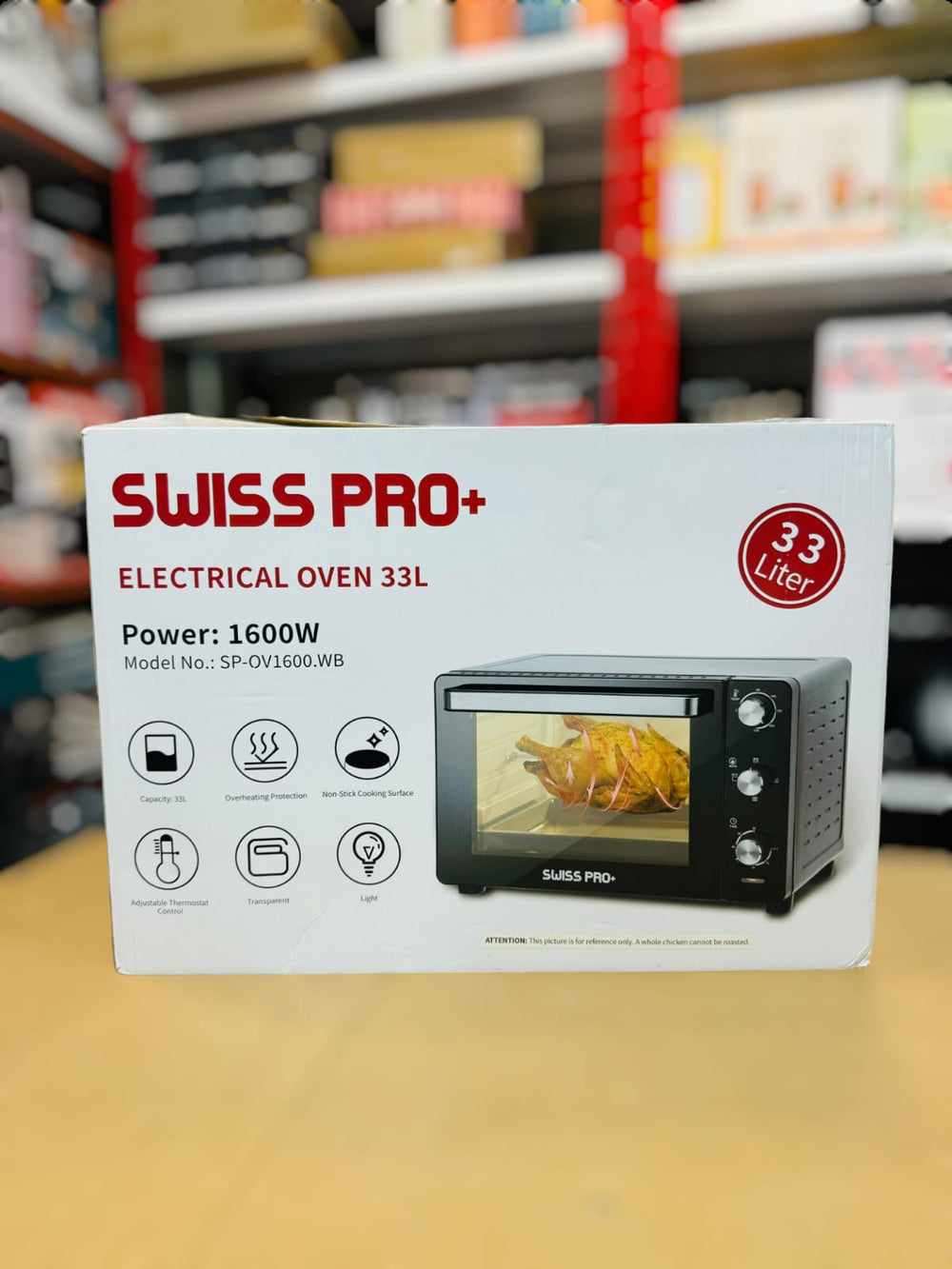 Swiss Pro+ Electric Oven 33L