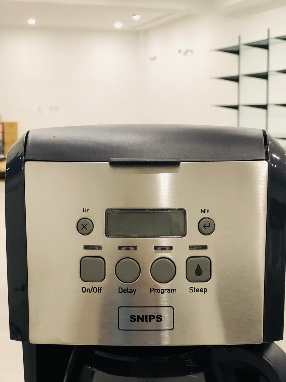 SNIPS Digital Coffee Machine