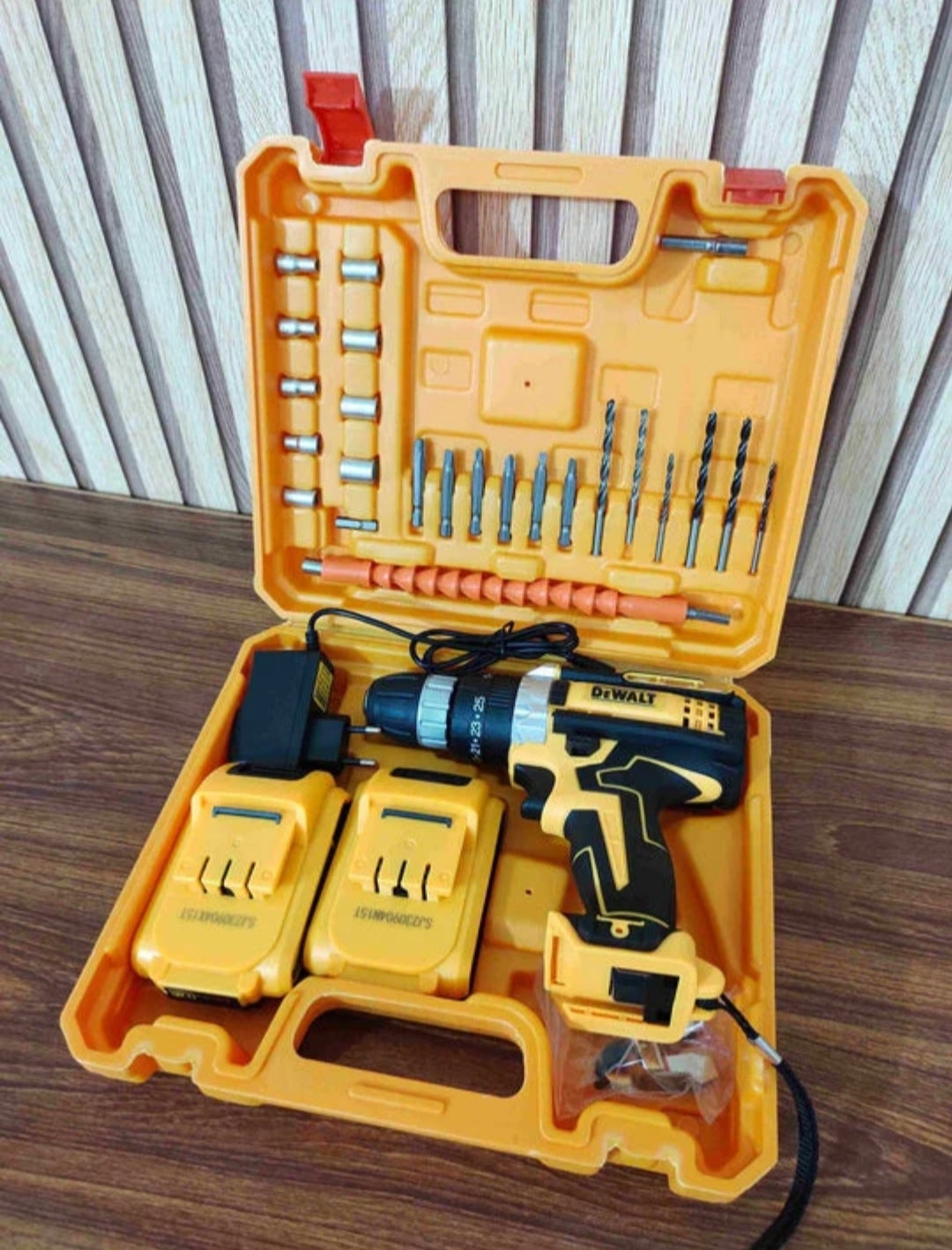 Dewalt 36v drill machine with toolkit set