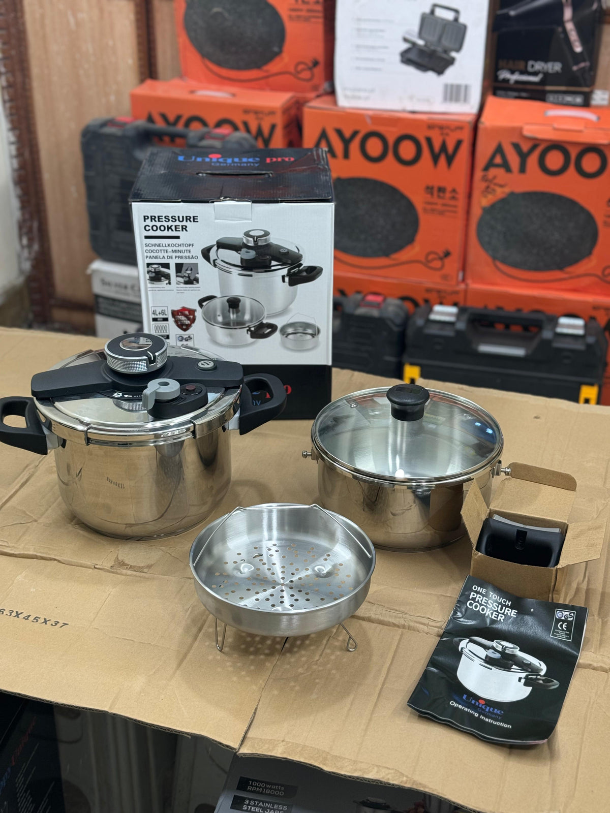 Germany's Cooker Germany one touch 3 in 1 pressure cooker – Every Home Need