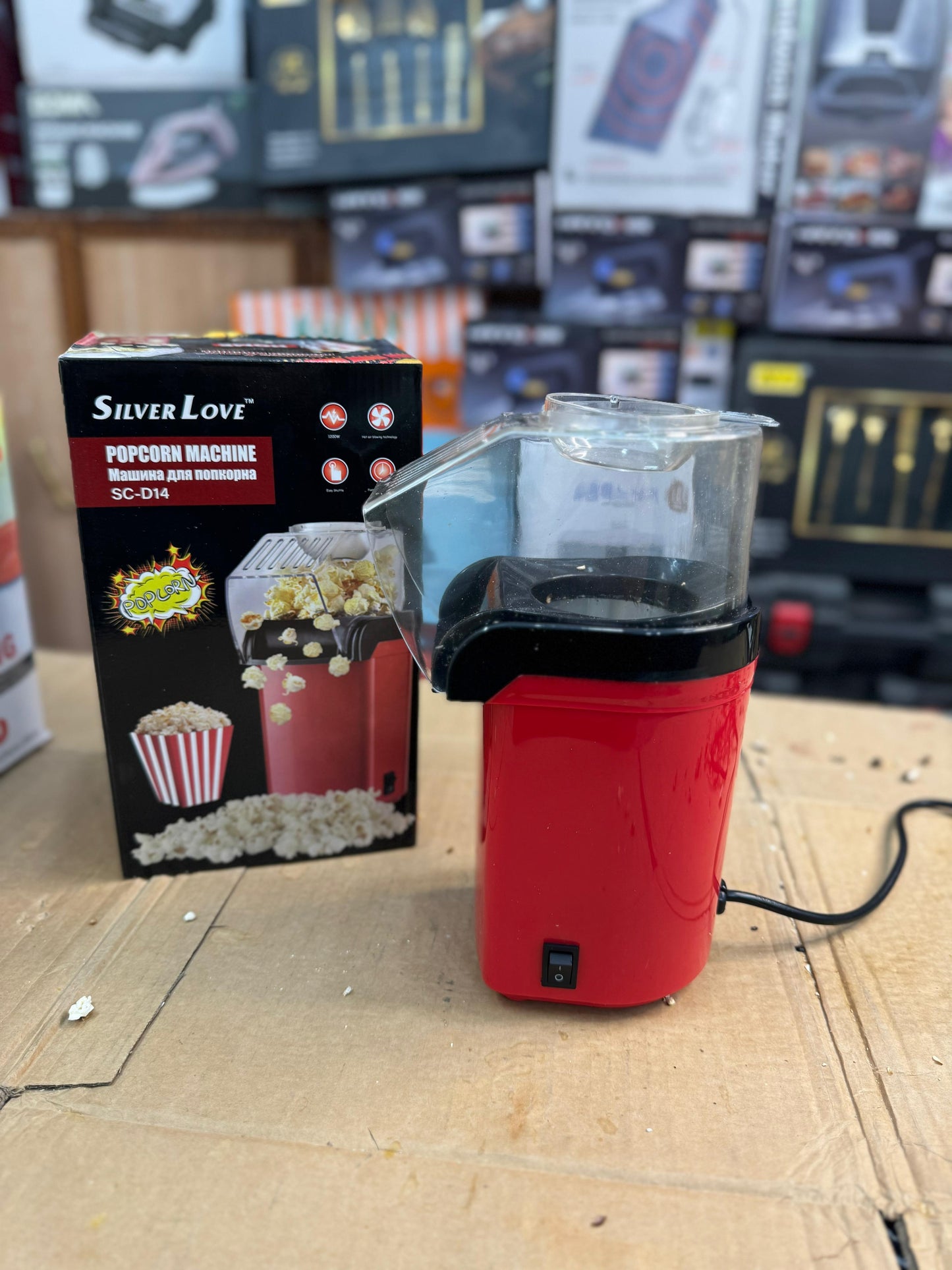 Lot imported electric popcorn 🍿 machine