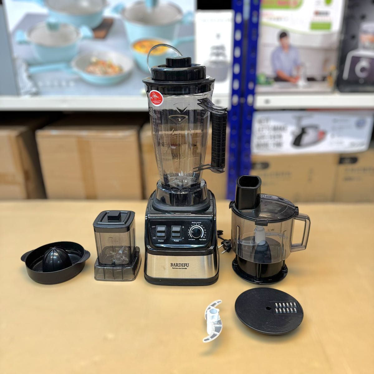 Bardefu 6-in-1 3L Multipurpose Blender 5072