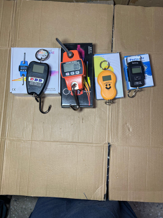 Lot imported mini crane scale