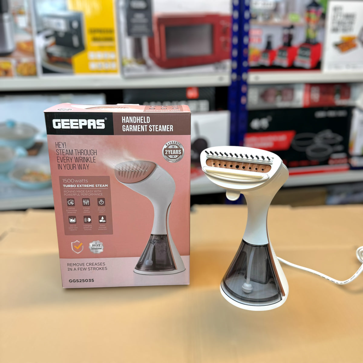 Geepas Handheld Garment Steamer GGS 25035