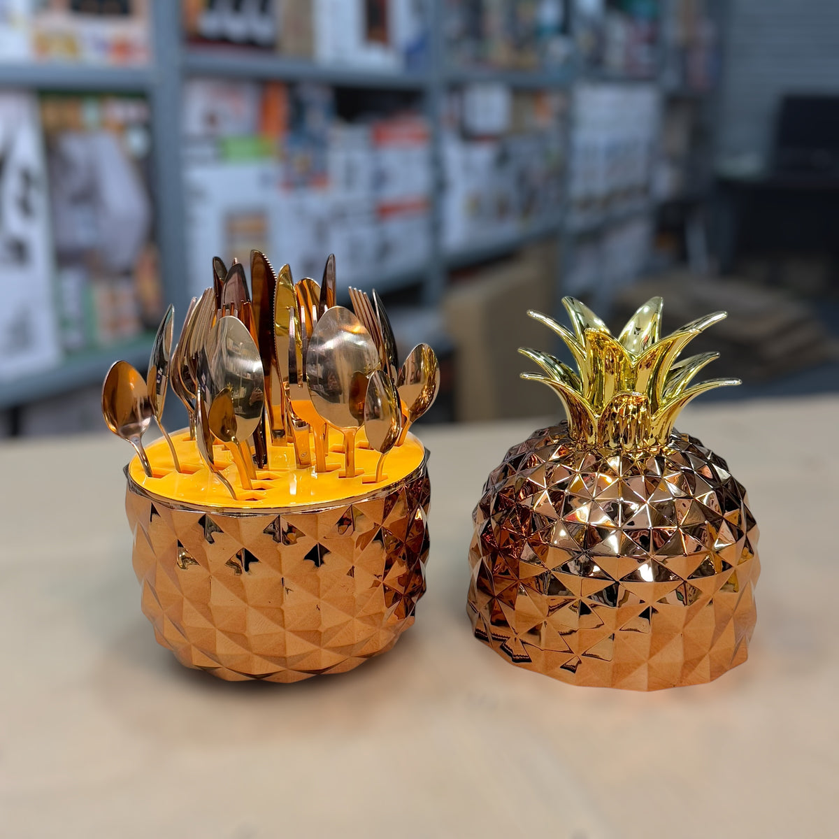 Pineapple 24 Piece Cutlery Set