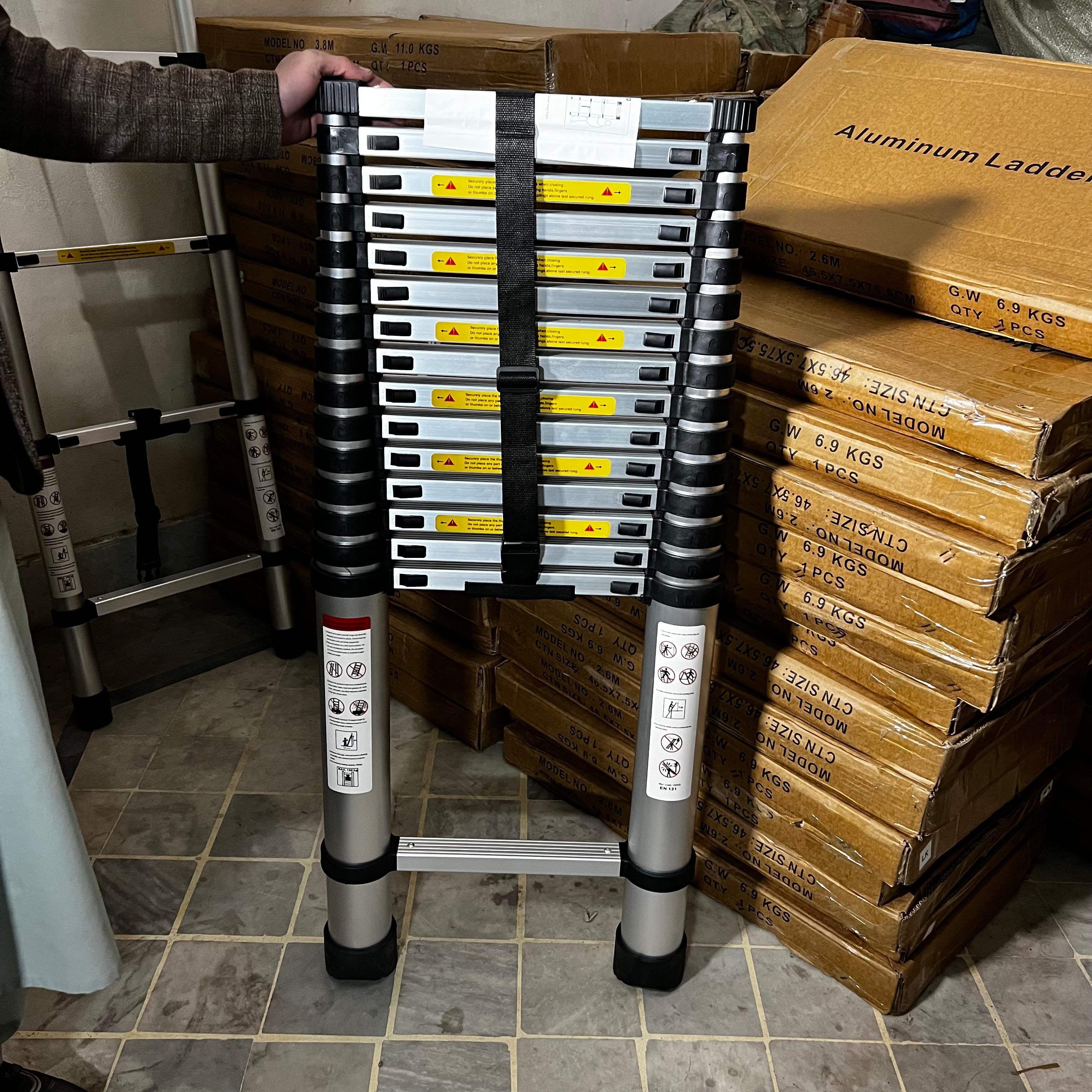 Lot Imported Telescopic Ladder