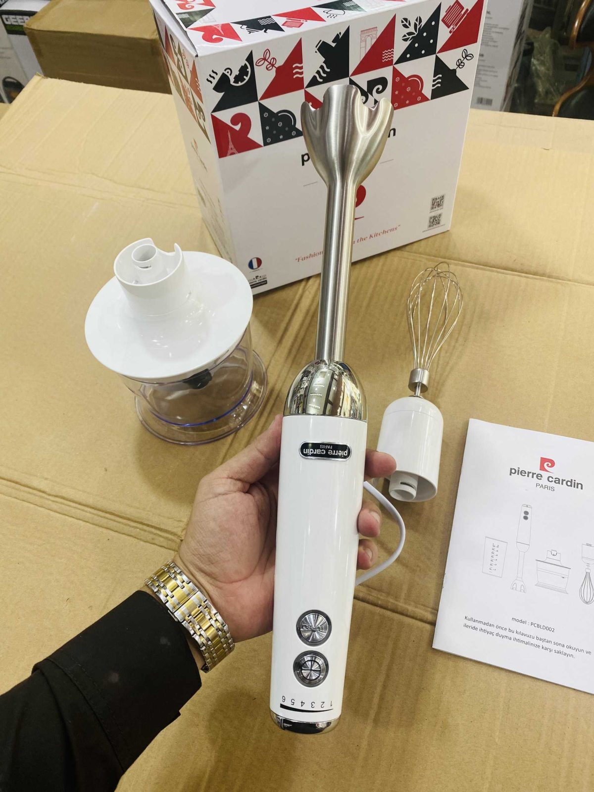 Pierre Cardin PARIS V2 hand Blender Set