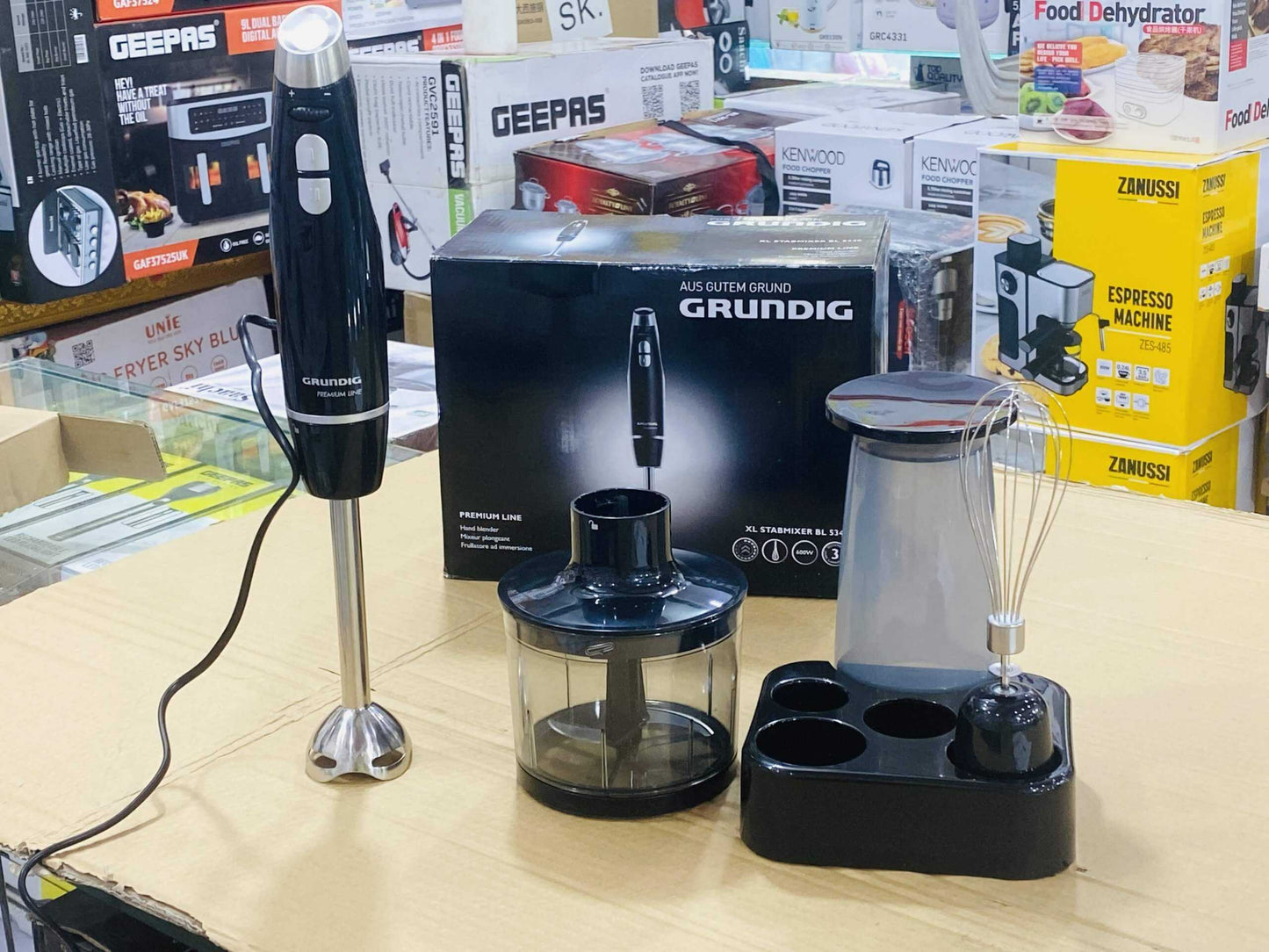 GRUNDIG Hand Blender Set with Storage Box