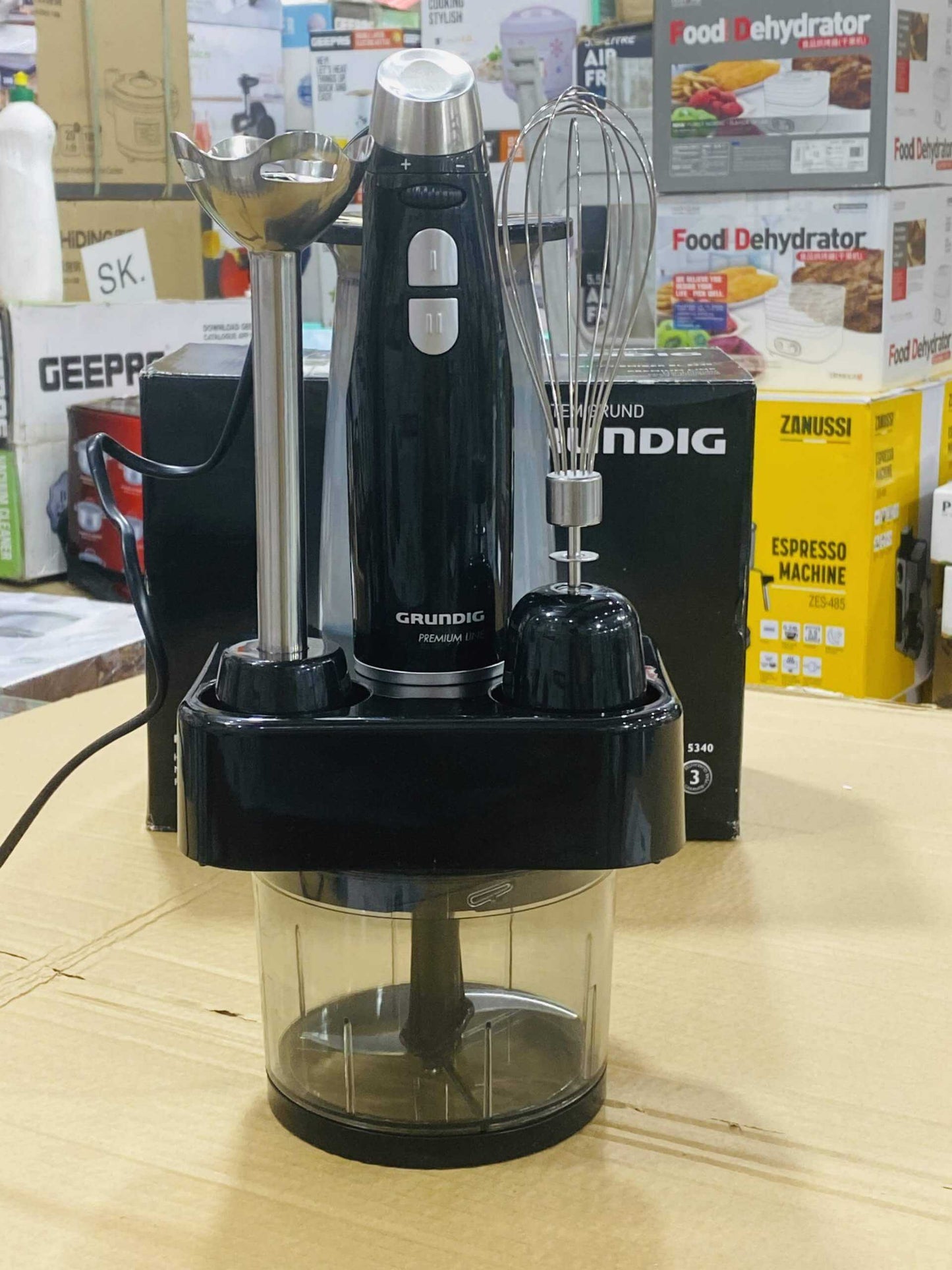 GRUNDIG Hand Blender Set with Storage Box