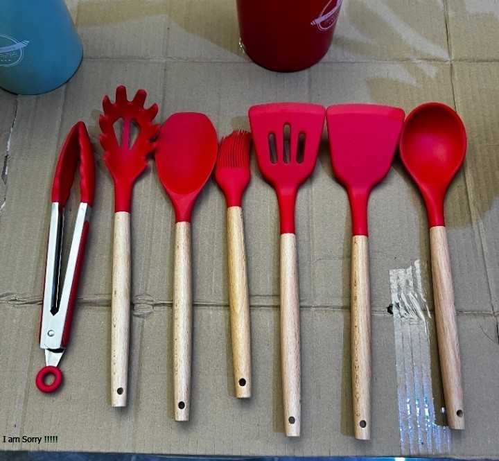 Lot Imported 11-in-1 Kitchen Utensil Set ( silicone spoon set