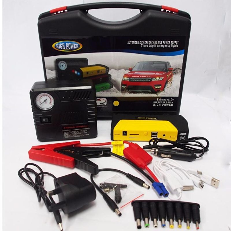 Lot import 8 in 1 cart jump starter in tire inflator