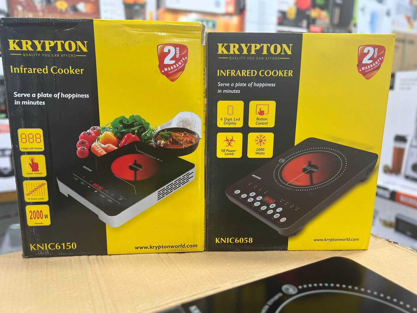 UAE amazon lot krypton universal infrared cooker and hot plate