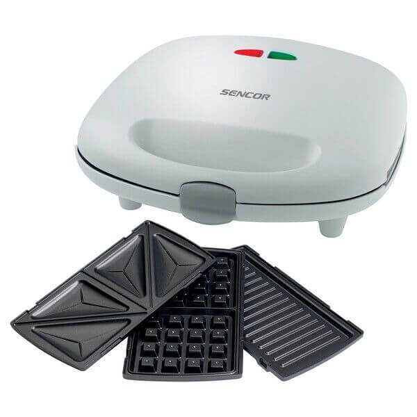 Europe Lot Sencor 3 in 1 Changeable Sandwich Grill SSM 9300