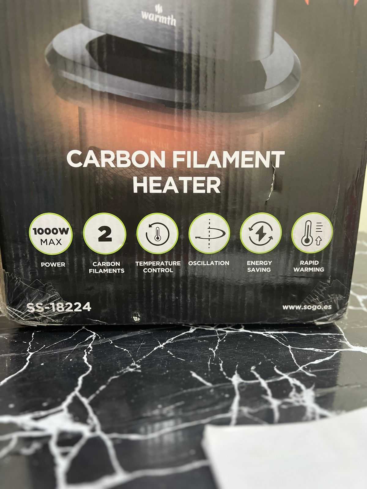 Original Spain Lot SOGO_ Carbon Filament Heater