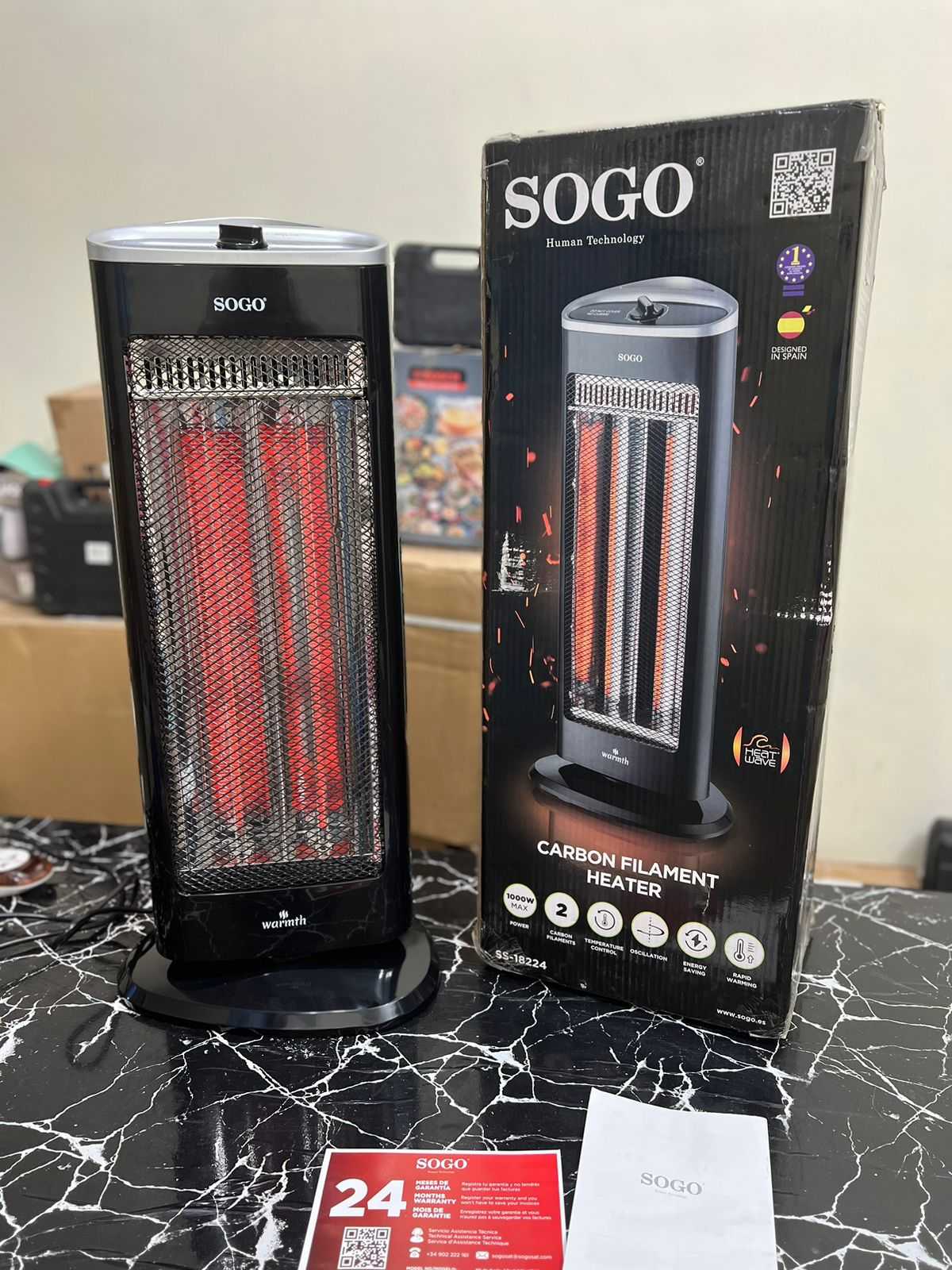 Original Spain Lot SOGO_ Carbon Filament Heater