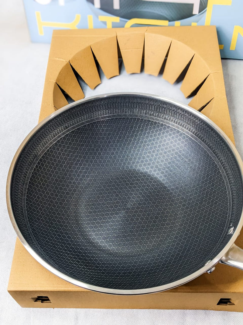 USA lot imported honeycomb deep Fry pan