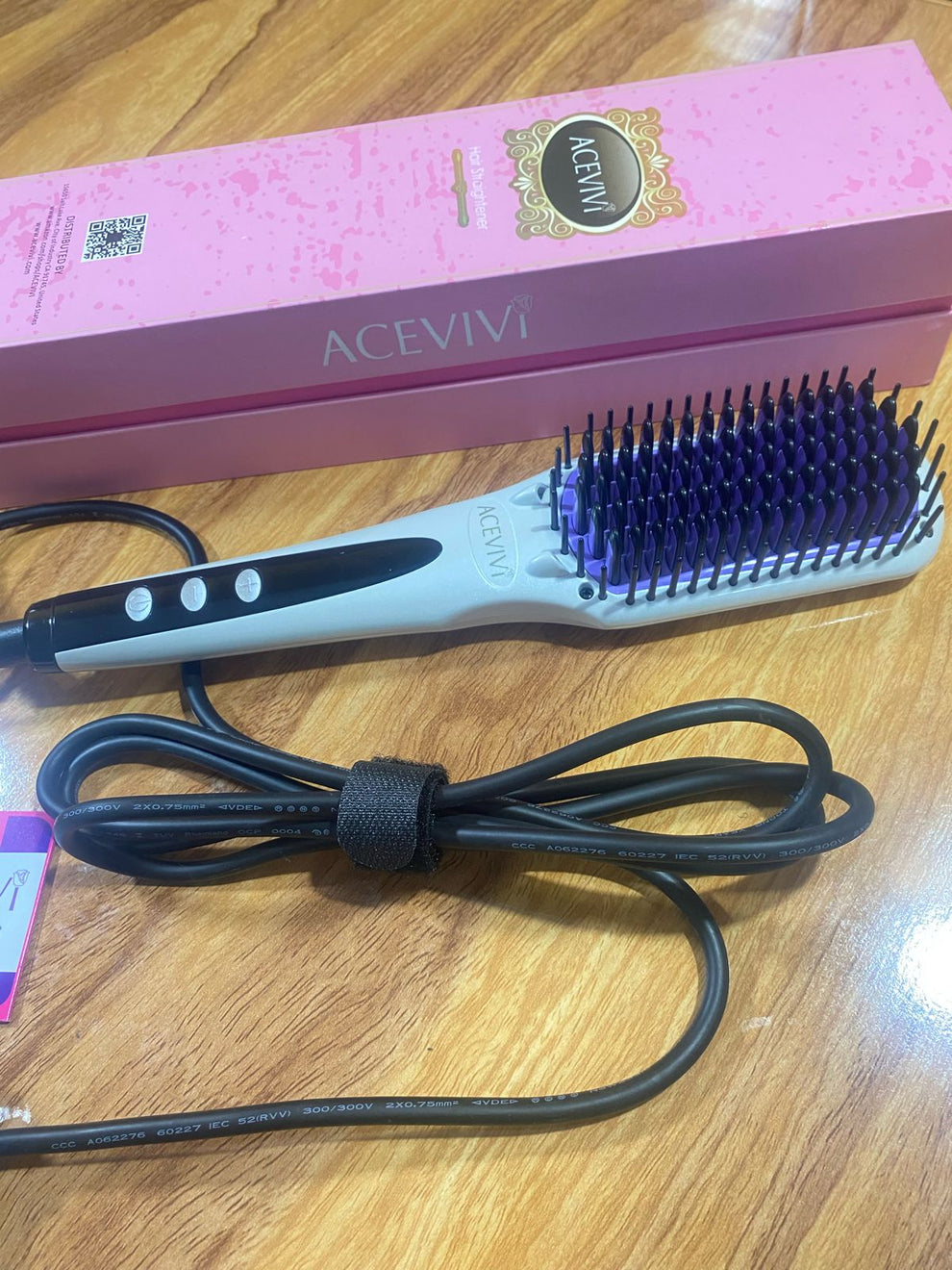 ACEVIVI Hair Straightener Brush Lot Imported