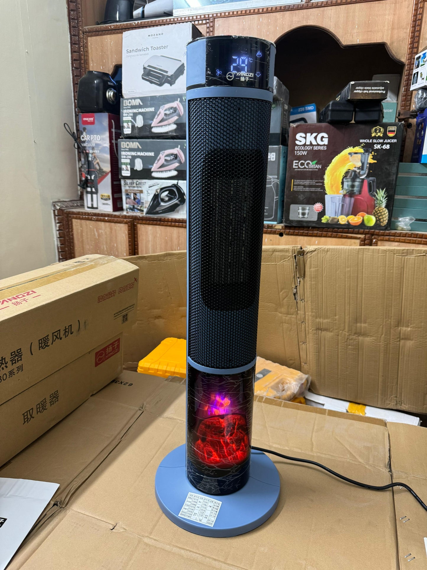 lot imported yangzi 3D Flame Blower Heater