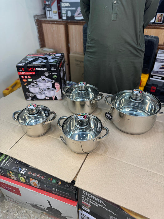 BOSCH Germany 8 pieces cookware set