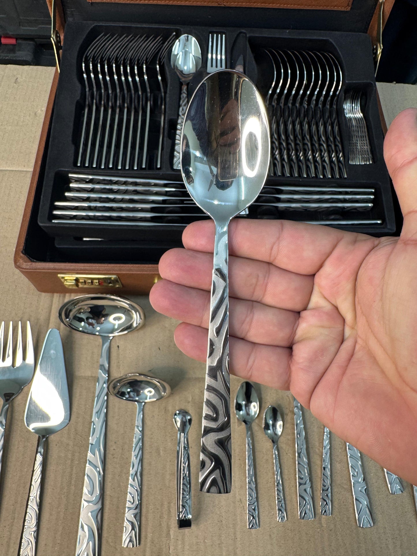 Turkey karaca 91 Pieces Luxury Cutlery Set