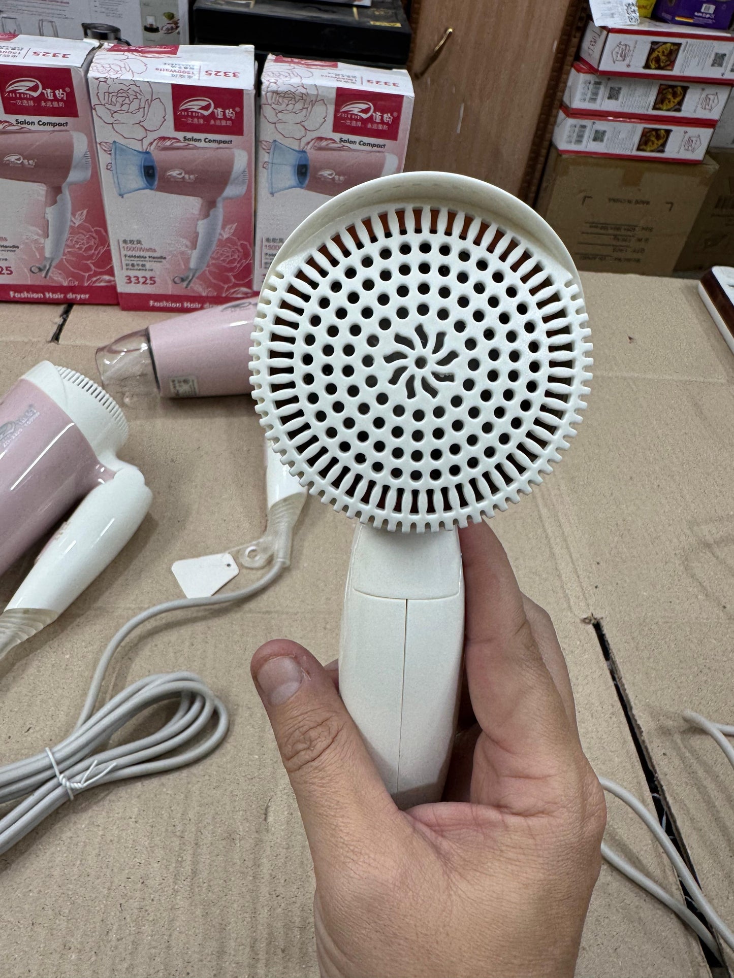 lot imported folding hair dryer