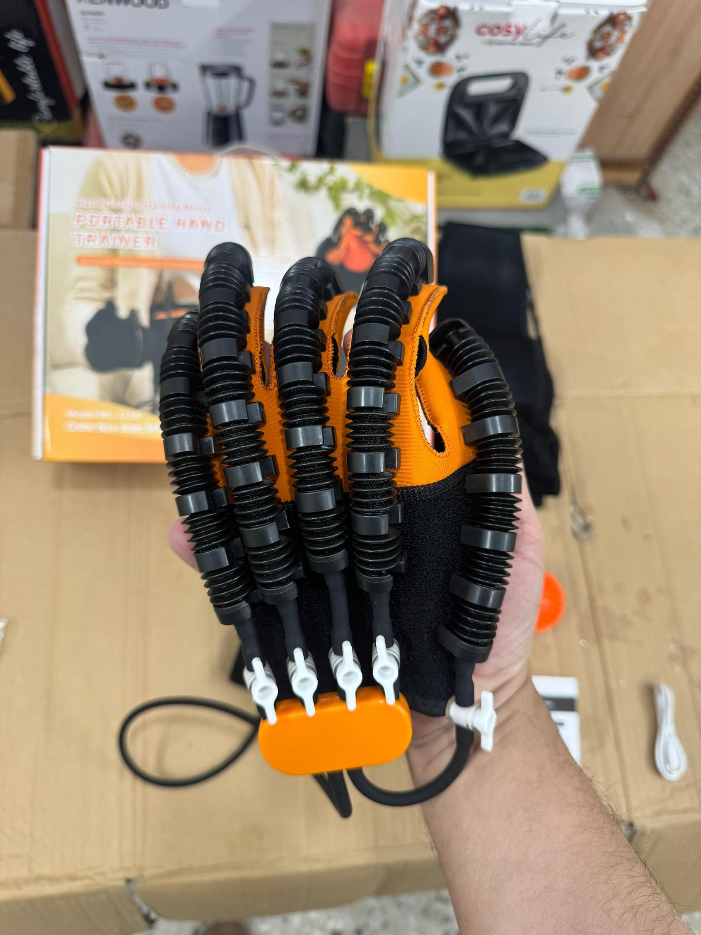 Robotic Therapy Gloves for Finger and Hand Training