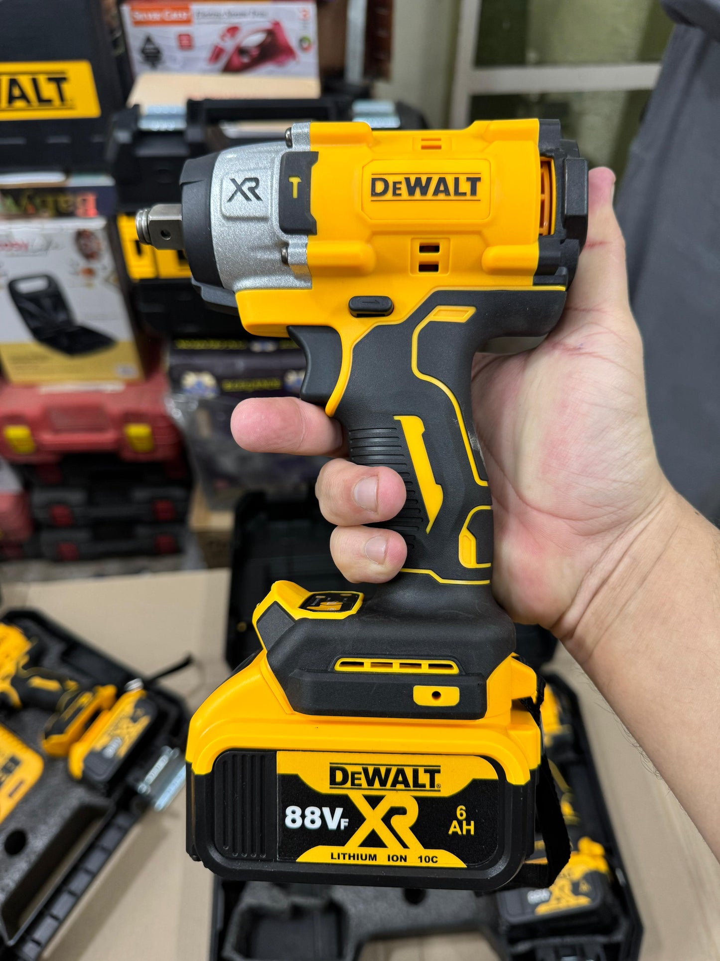 Dewalt 2 in 1 drill & impact wrench set