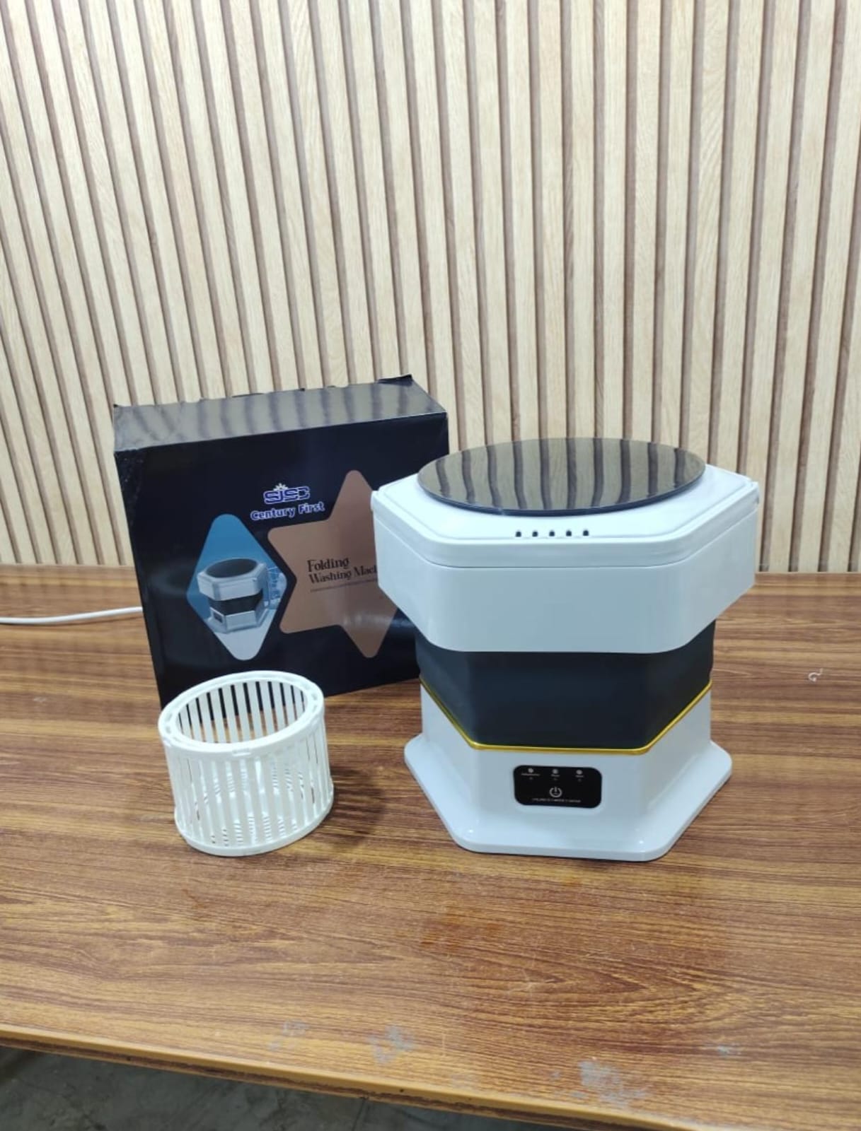 Mini Foldable 2in1 Washing machine  (10 Liter Large)