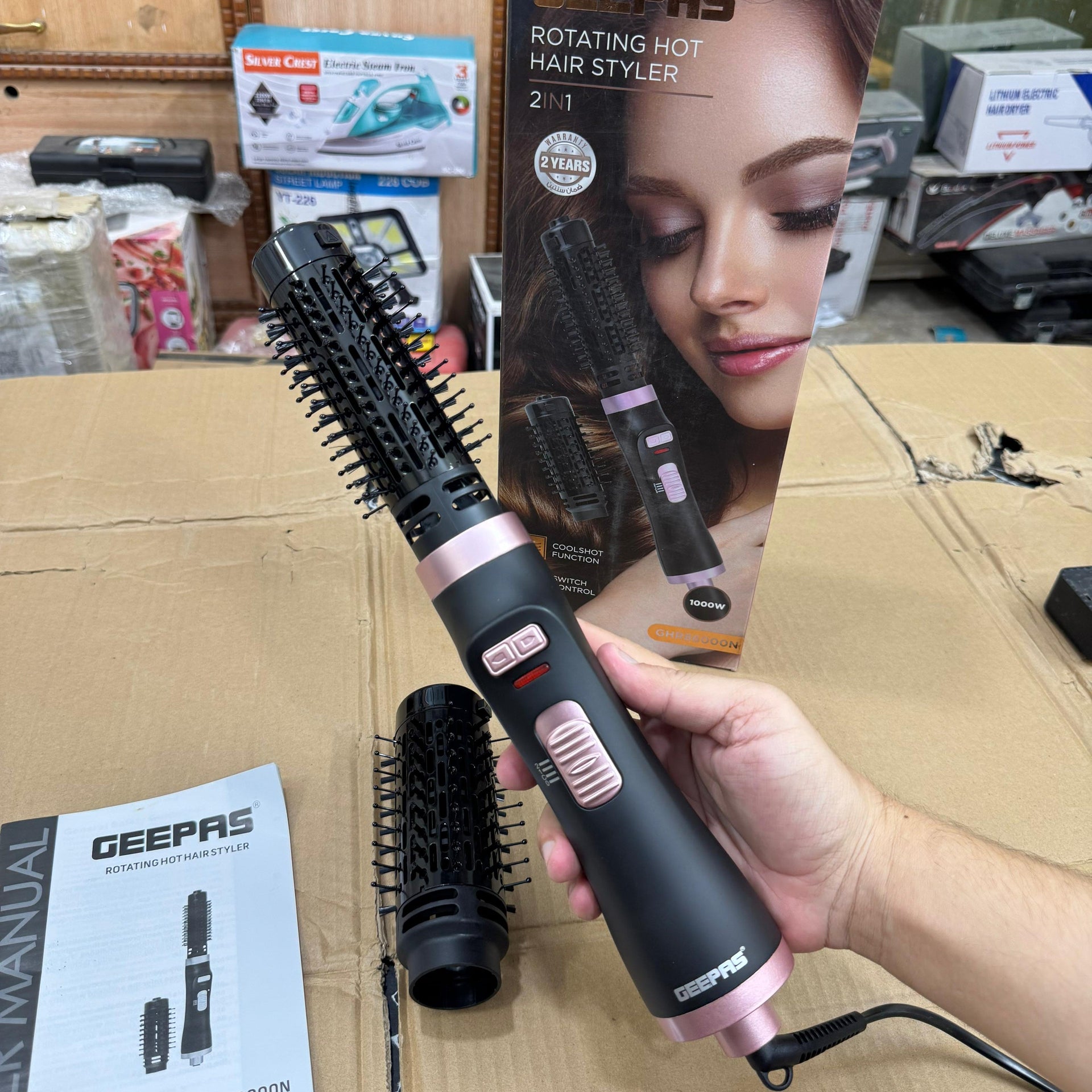 Hot Air Styler Hair Blower Kmart Rotating Hot Air Brush Kmart