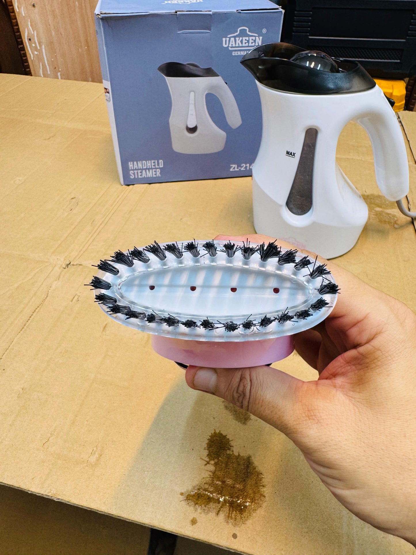 UAKEEN 2 IN 1 KETTLE & HANDY STEAMER