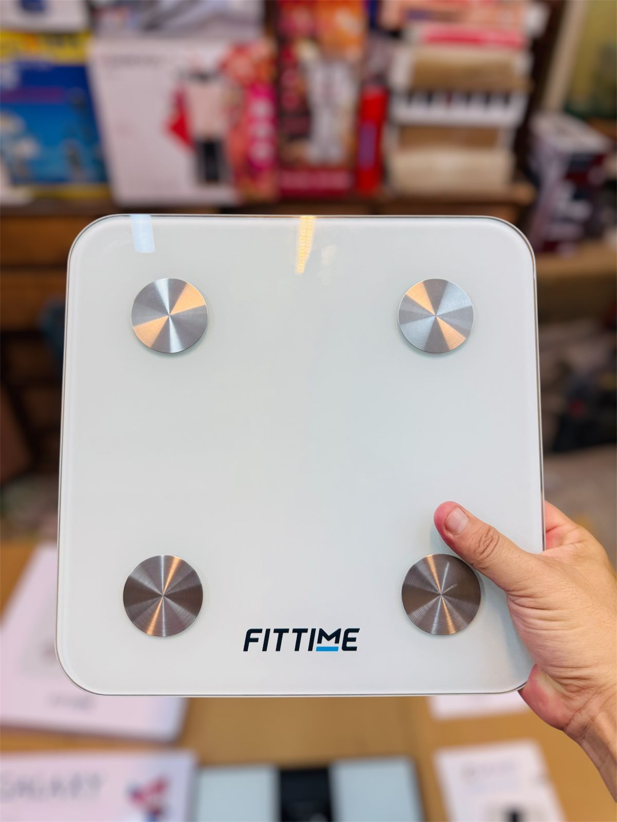 Fit Time & Galaxy Digital Bathroom Weight Scale