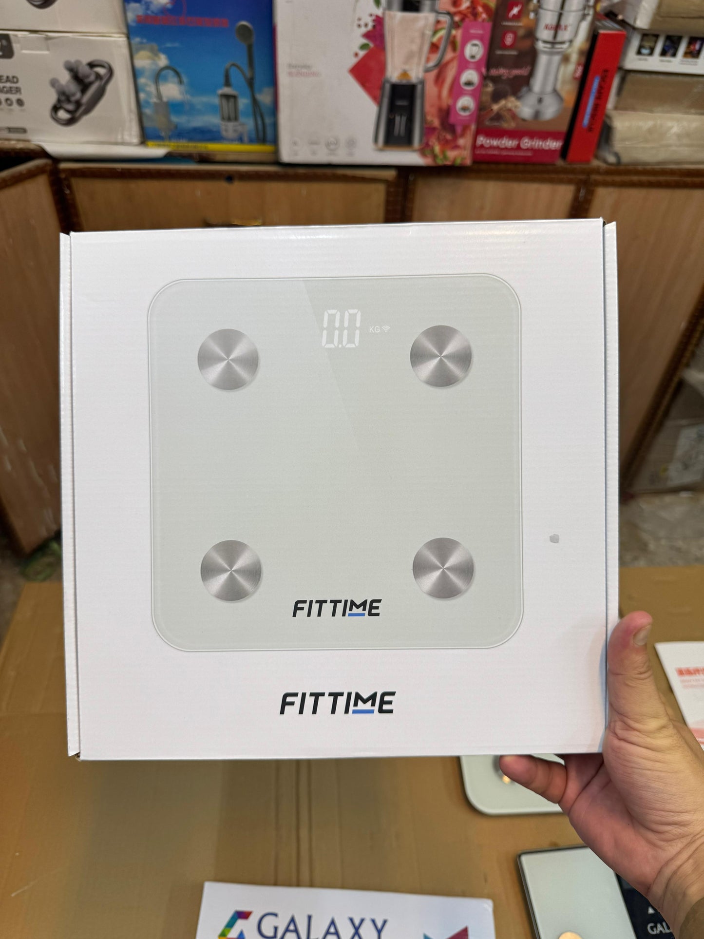Fit Time & Galaxy Digital Bathroom Weight Scale