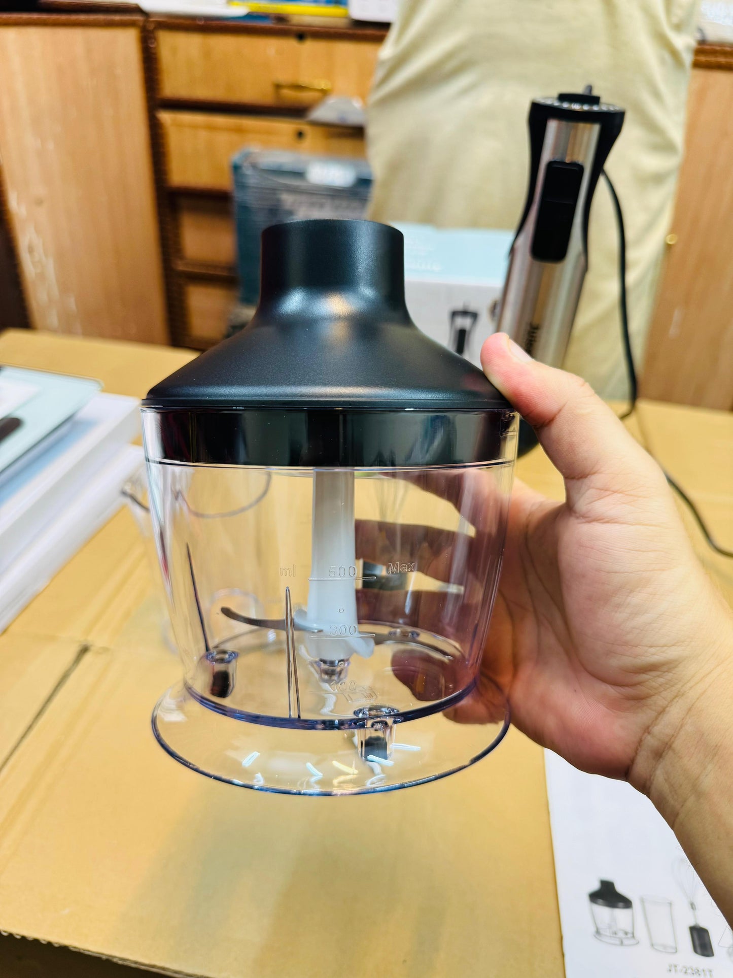 Juissiart 800W Multifunction 4 in 1 Hand Blender