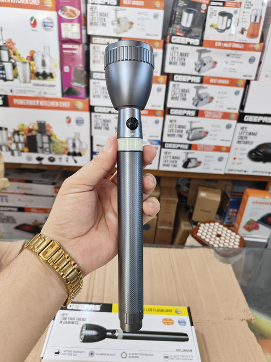 Geepas 3858 Flashlight torch Original Product + 2-Year Local Warranty