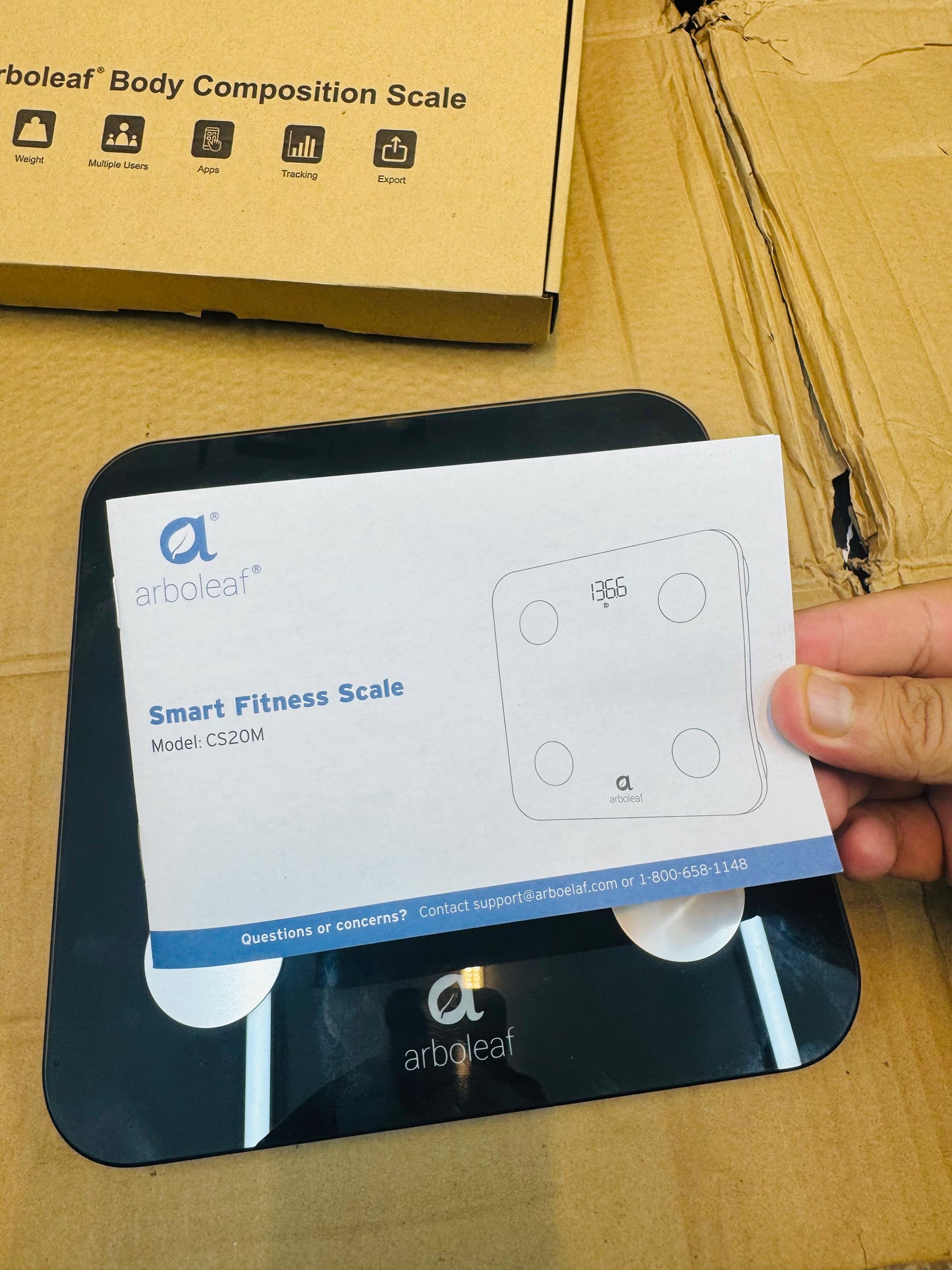 ARBOLEAF Digital body weight scale