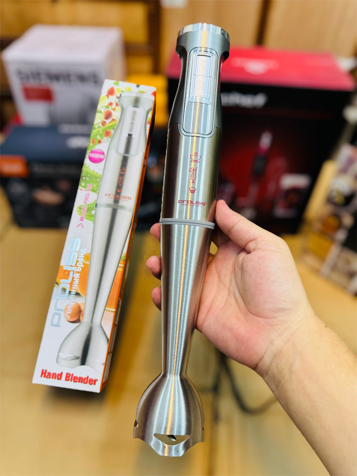 PROLISS  stainless steel hand blender